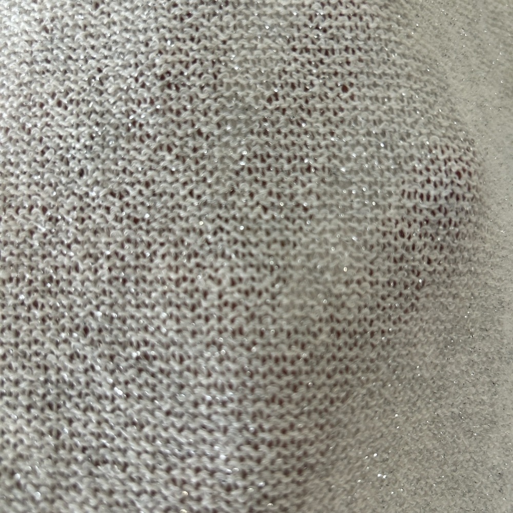 ZARA Silver-Tone Knit Cap Sleeve Tank - Picture 6 of 8